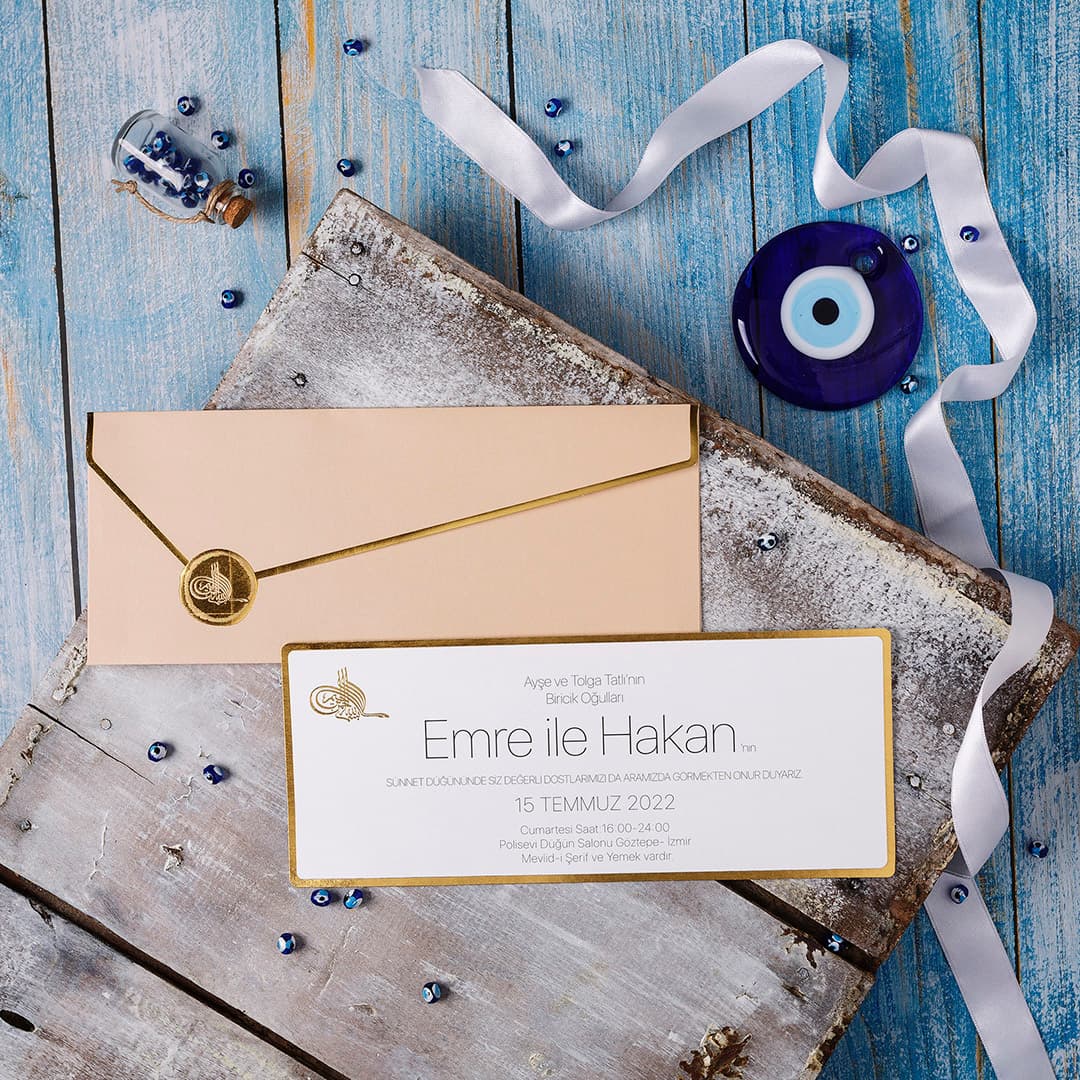 30305 Nolu Sünnet Davetiyesi