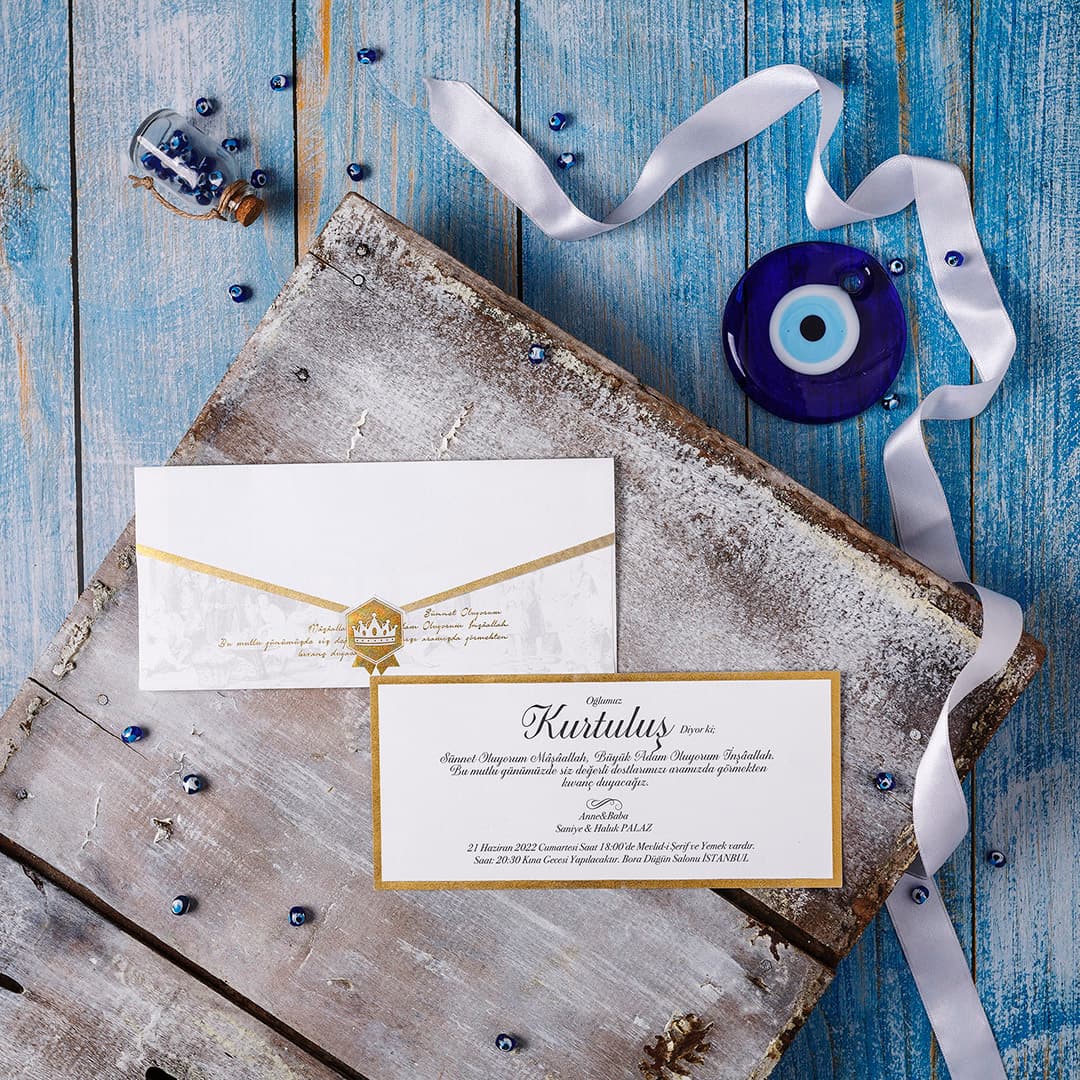 30312 Nolu Sünnet Davetiyesi